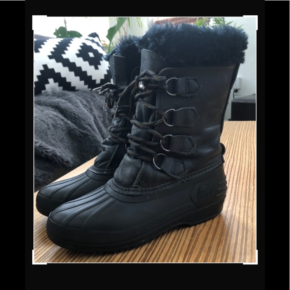 Sorel Badger Faux Fur Insulated Winter Boots